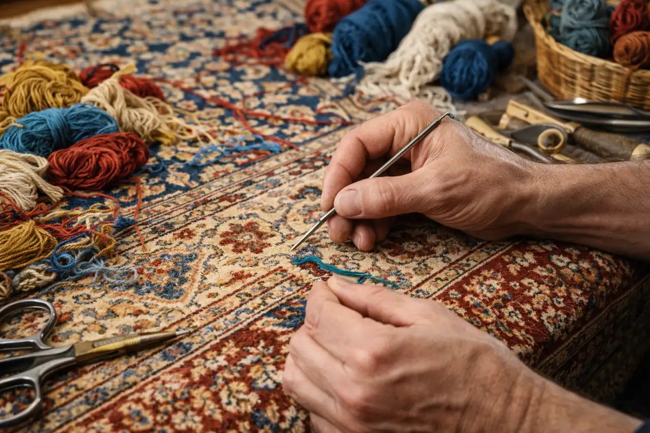 Teppich Reparatur